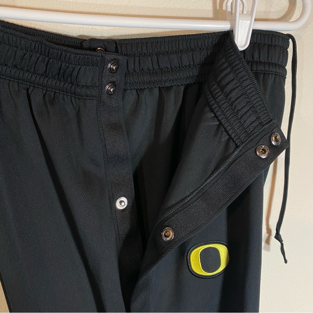 Nike Oregon Ducks Player Issued Elite Tearaway  Basketball Black - Size Large